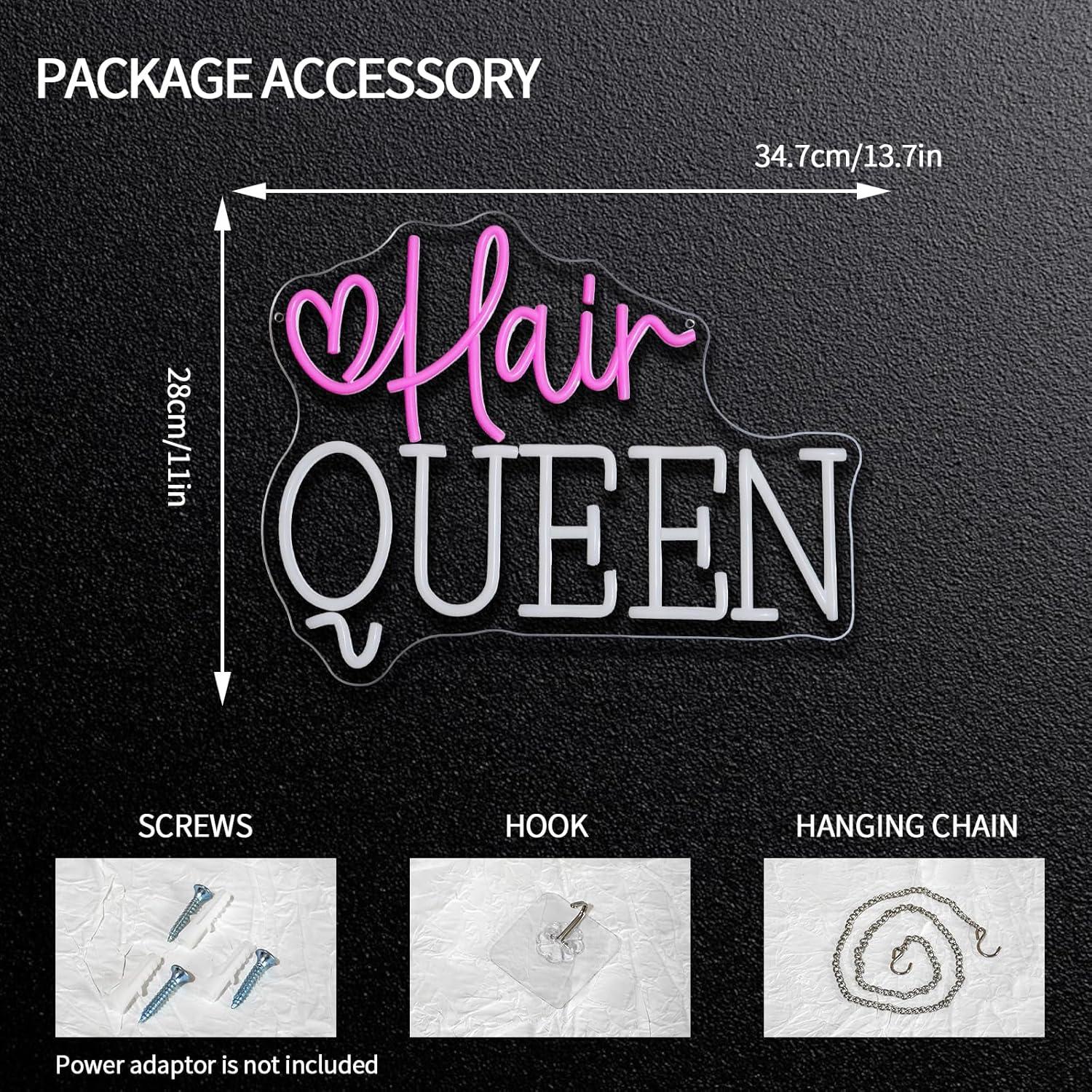 Hair Queen Neonbord Dimbaar Ka - Beauty Queen Makeup Studio recensie en prijs